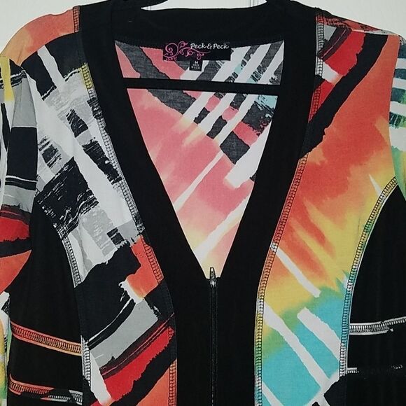 Peck & Peck zip up light weight jacket SZ M
NWOT - Picture 3 of 5